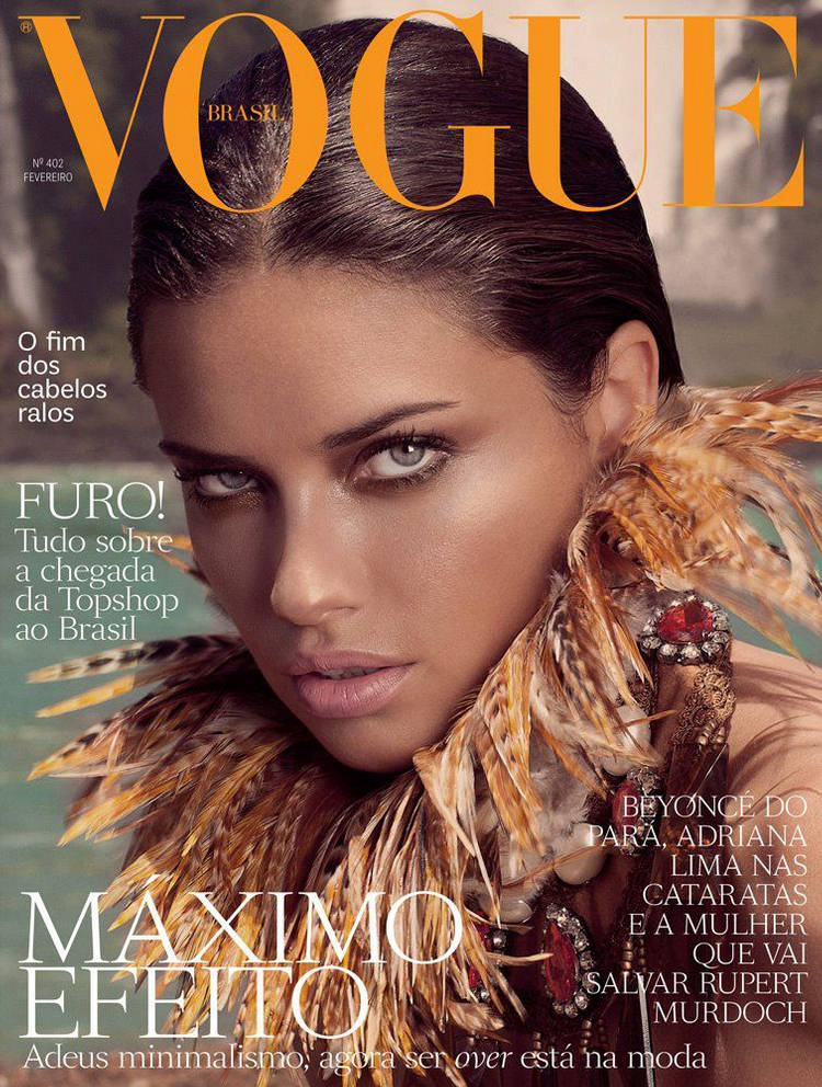 Adriana Lima | Vogue Brazilian