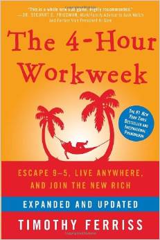 The 4-Hour Workweek - Timothy Ferriss - must read books for entrepreneurs